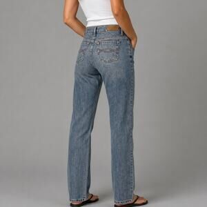 Vintage Abercrombie & Fitch Straight Leg Jeans Womens 00 Blue Low Rise